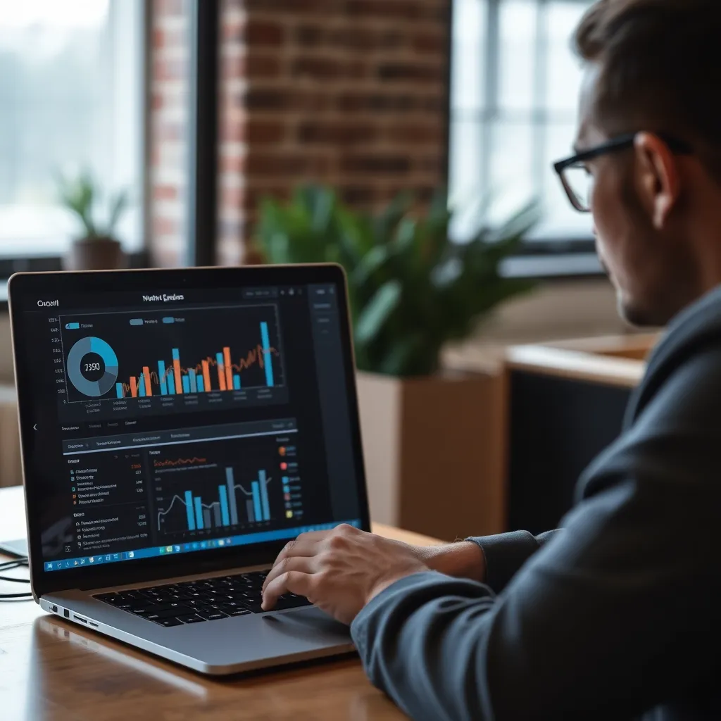 Business intelligence consultants in overleg op Nederlands kantoor