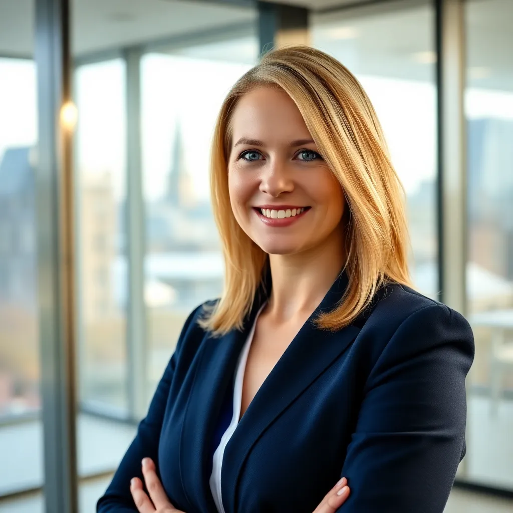 Professionele data-analisten bespreken dashboards in een modern kantoor