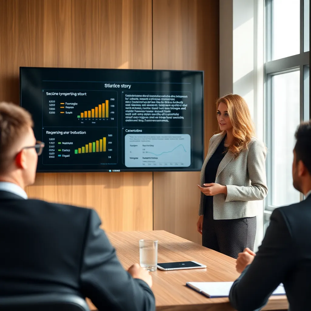 Professionele business intelligence dashboard met datavisualisaties