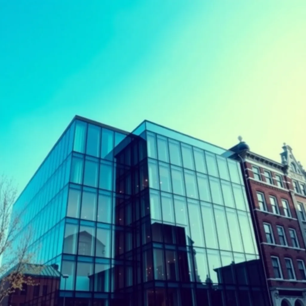 Moderne business intelligence dashboard op laptop in Nederlands kantoor